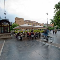 Terrassa exterior del restaurant